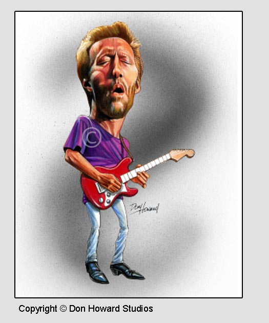 Blues Singer Eric Clapton
