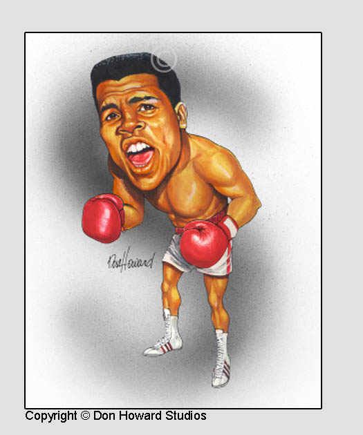 Muhammad Ali 8x10 Color Print