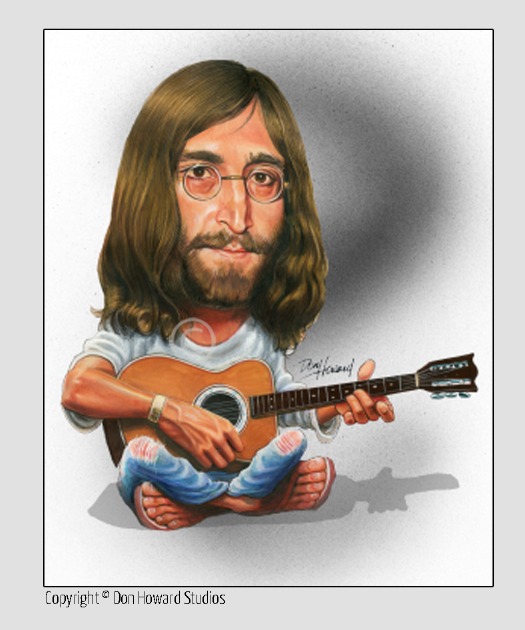 John Lennon Art Poster