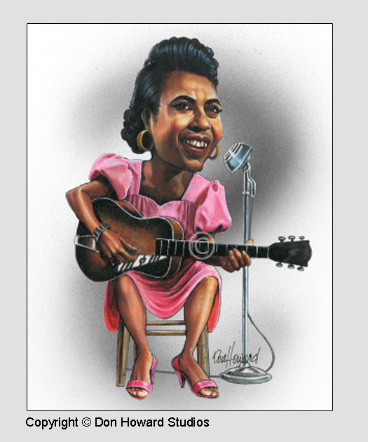 Blues Singer Memphis Minnie