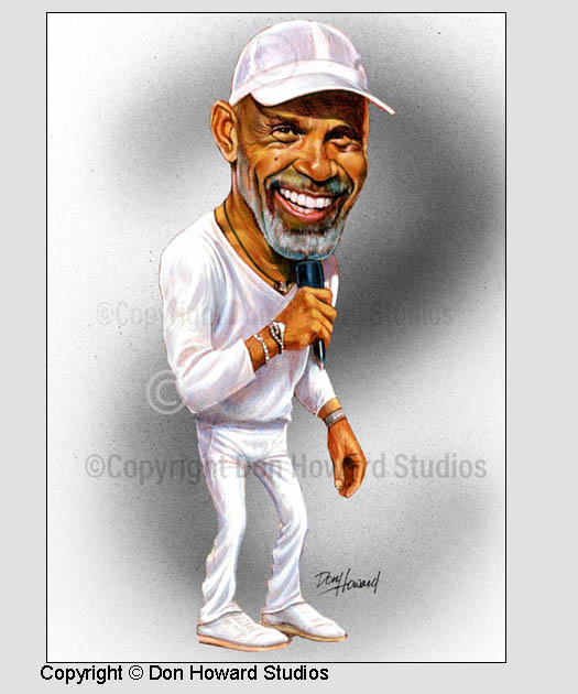Frankie Beverly 11x14 Print Don Howard Frankie Beverly Art Print